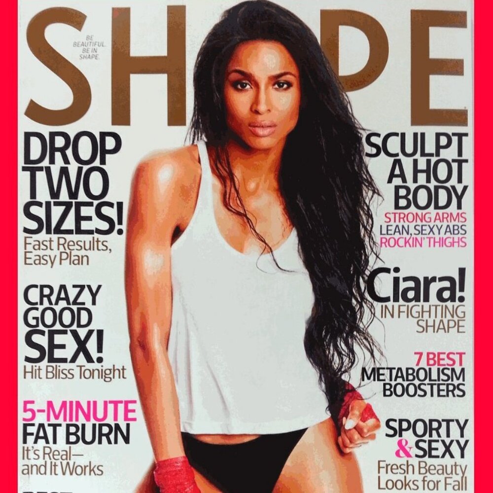 SHAPE MAGAZINE - CIARA / SEPTEMBER 2015